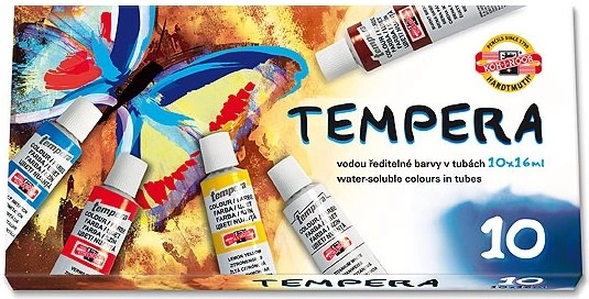 Temperaverf KOH-I-NOOR 10x16ml Vlinder