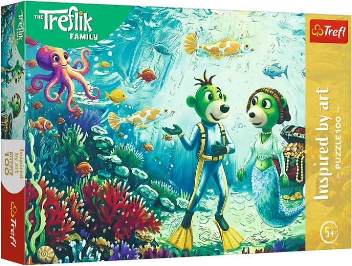Trefl Puzzel 100 Geïnspireerd door kunst: Magie van de diepten