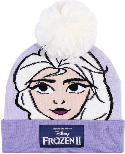 Kinder muts met pompon Frozen 2