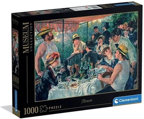 Clementoni puzzel Museum Collection De lunch van de roeiers 1000 stukjes