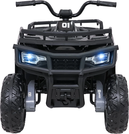 Elektrische kinderquad 4x4 WOLF, zwart