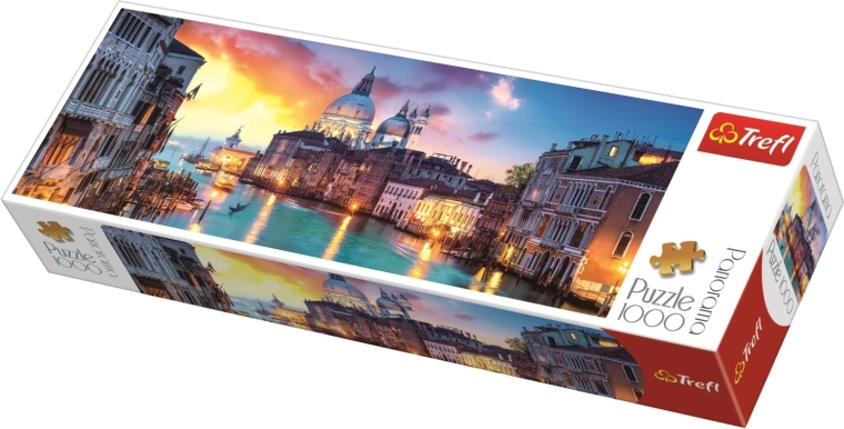 Panoramische puzzel 1000 stukjes Canal Grande, Venetië