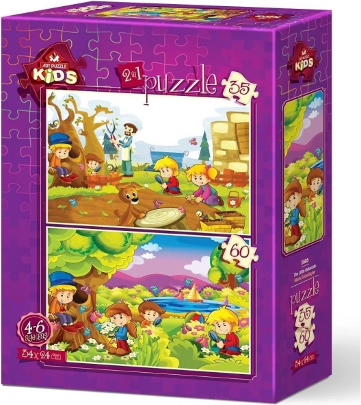 Puzzel Kleine Botanici 35 en 60 stukjes