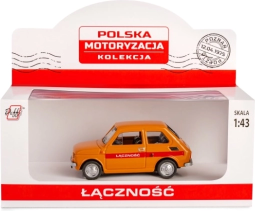 Fiat 126p-postauto op schaal 1:43