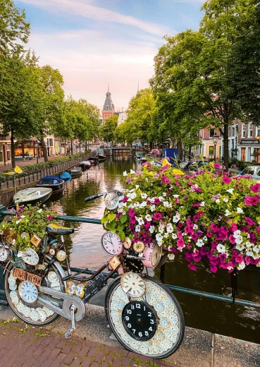 Ravensburger puzzel Bloemen uit Amsterdam 1000 stukjes