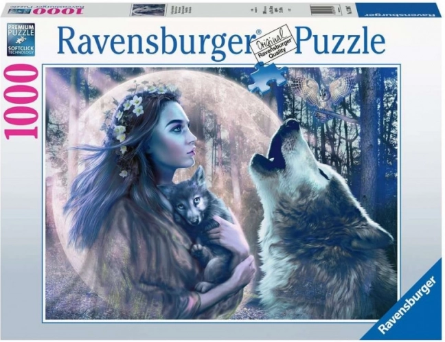 Puzzel 1000 stukjes RAVENSBURGER magie van het maanlicht
