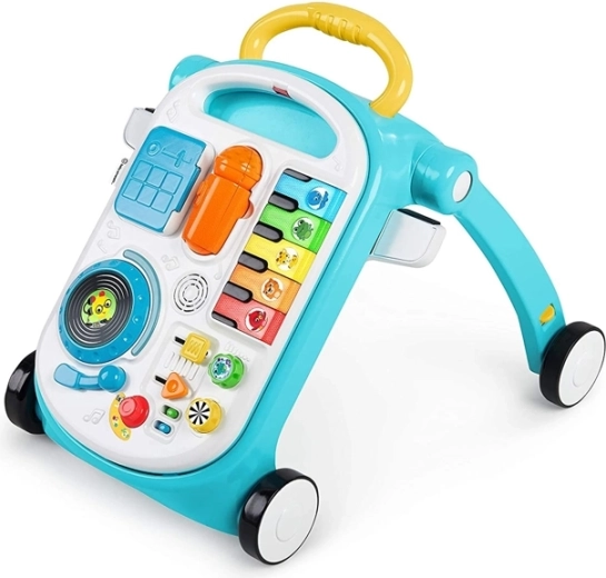 Loopwagen met activiteiten 4-in-1 Musical Mix ‘N Roll van Baby Einstein, 6m+