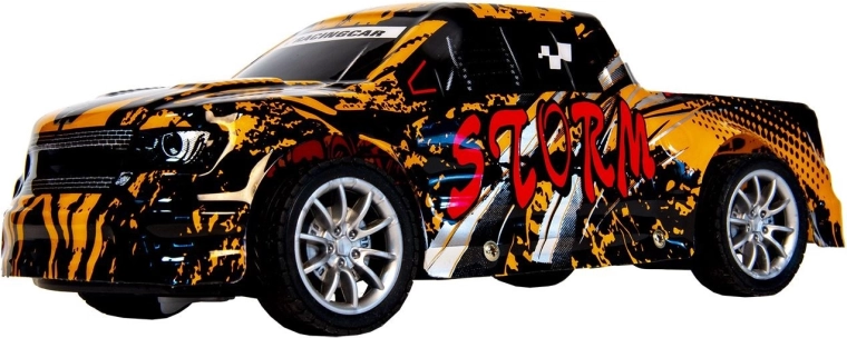 Raceauto met afstandsbediening Storm oranje - 1 stuk