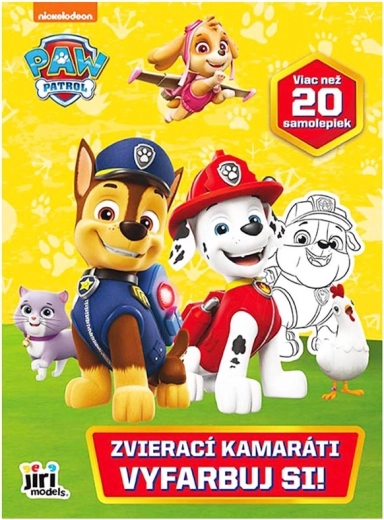 Kleurplezier! PAW Patrol – dierenvrienden kleurboek met stickers