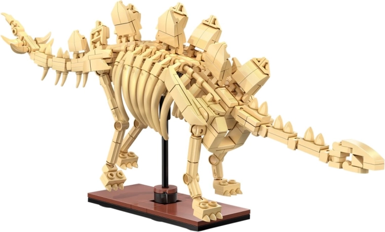 CaDA dinosaurusfossiel Stegosaurus van bouwstenen 1:23