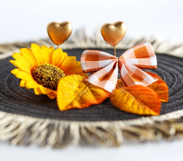 Herfstdecoratieset met blad, 5-delig
