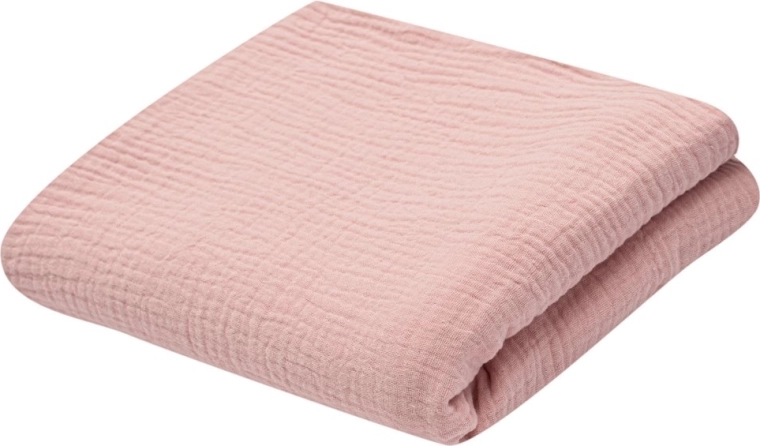 Mousselinen kinderdeken New Baby 70 × 100 cm roze