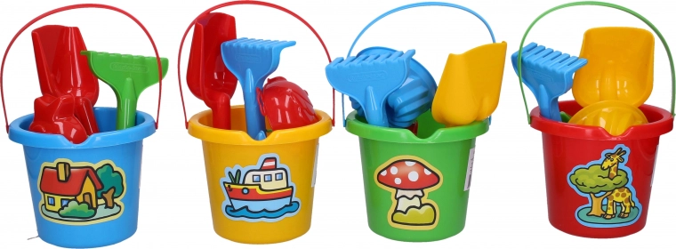Zandset met klein emmerje 10 × 11 cm