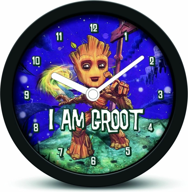 Tafelklok Guardians of the Galaxy met alarm