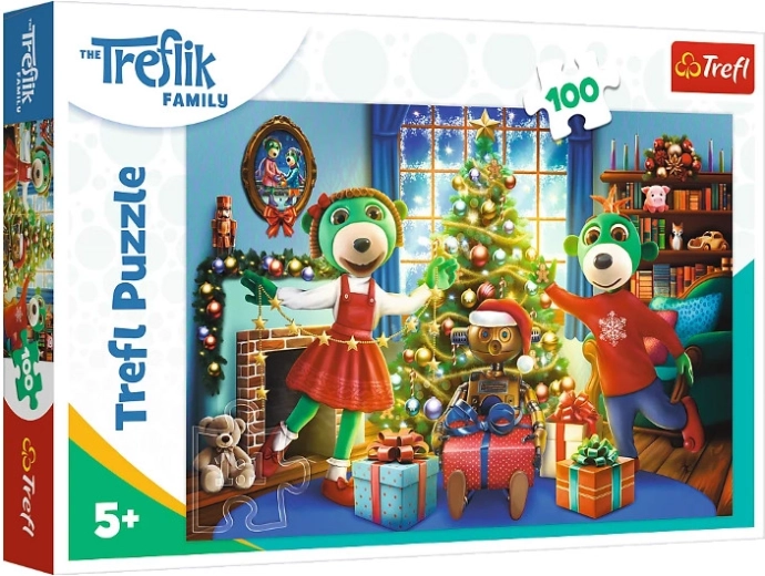 Trefl Winterse Trefliks kerstpuzzel 100 stukjes