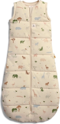 ergoPouch slaapzak van biologisch katoen Jersey savannah 2,5 tog (8–24 m)