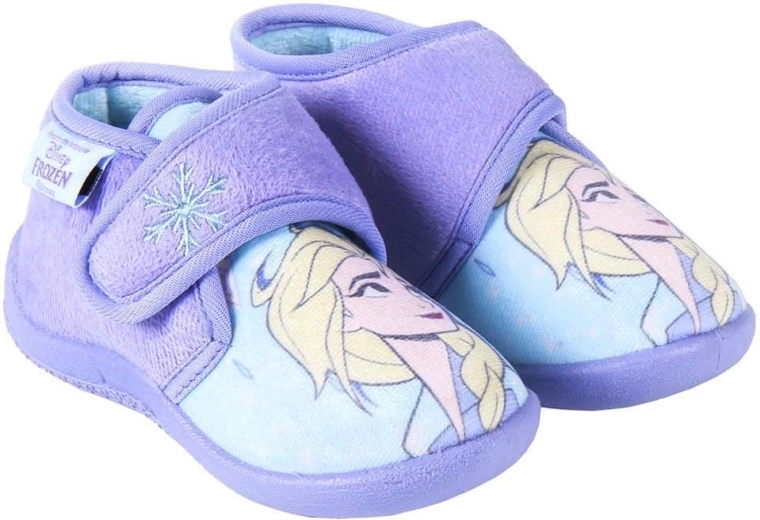 Paarse Frozen Elsa kindersloffen