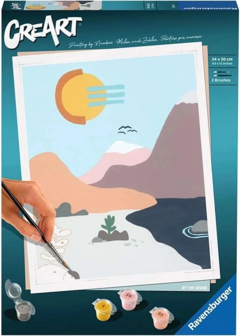 CreArt minimalistische landschappen van Ravensburger