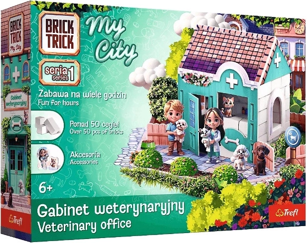 Brick Trick My City dierenartspraktijk