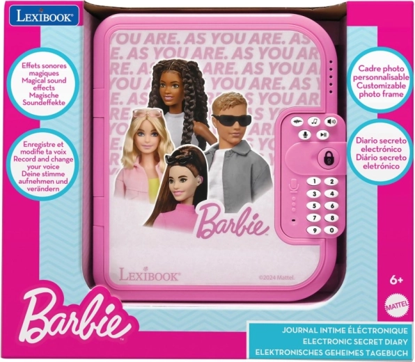 Elektronisch geheim dagboek BARBIE van Lexibook