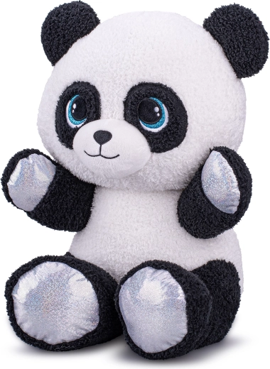 Pluchen panda 24 cm zittend