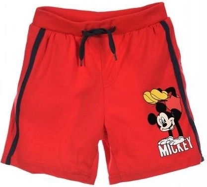Rode katoenen bermudashort van Mickey