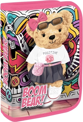 Pennenetui Junior Boom Bear, 1-laags - 1 stuk