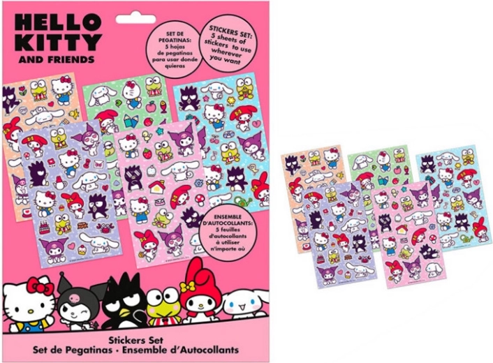 Hello Kitty-stickers – set van 92 stuks