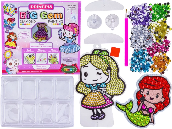 Set diamantenmozaïek prinsessen