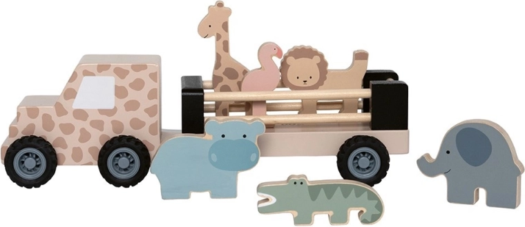 Jabadabado safari truck met diertjes