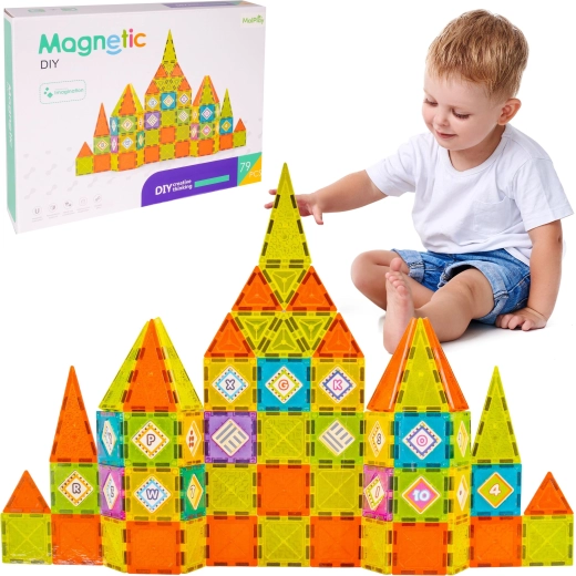 Magnetische bouwset 79 delen