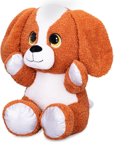 Pluchen sint-bernard zittend 16,5 cm
