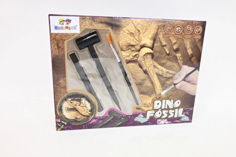 Fossielen opgraven voor kleine paleontologen