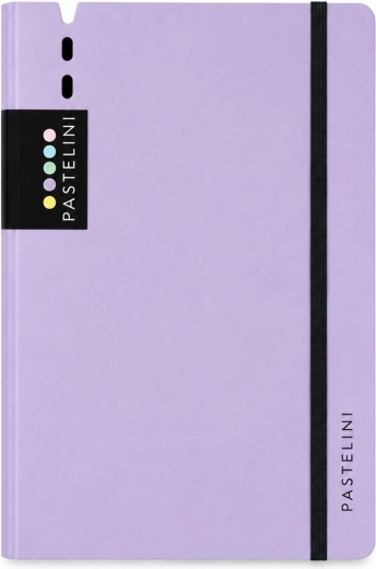 Pastelini karis blok A5 van foam materiaal paars