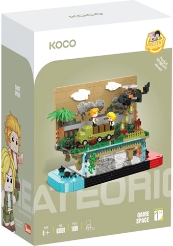 KOCO bouwset Tweede Wereldoorlog – speeldiorama (1089 onderdelen)