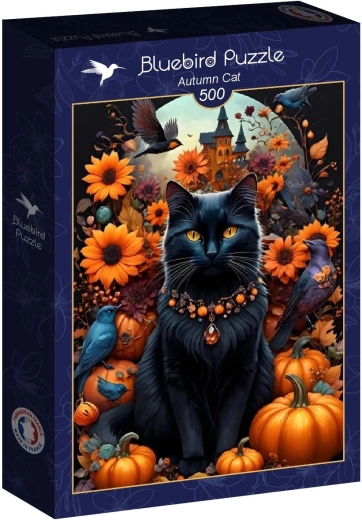 Bluebird puzzel Herfstkat 500 stukjes