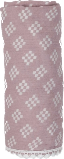 Lodger mousselinen inbakerdoek swaddler tribe muslin rose