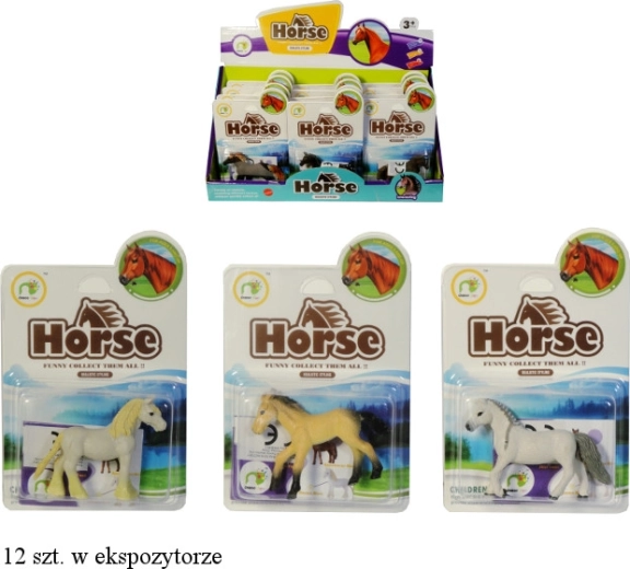 Dieren – ponyfiguur - 1 stuk