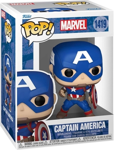 Funko Pop! Marvel nieuwe classic Captain America #1419 - 1 stuk