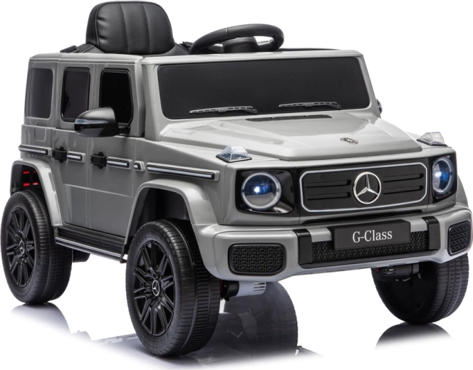Elektrische kinderauto Mercedes G 4x4 24 V grijs