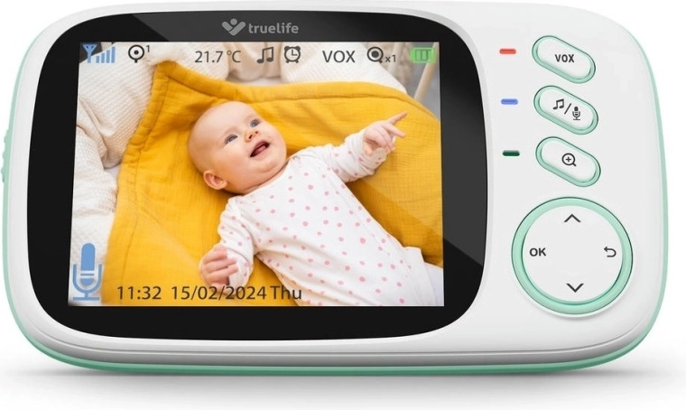 TrueLife vervangende ouderunit voor de babyfoon NannyCam H32 Pro