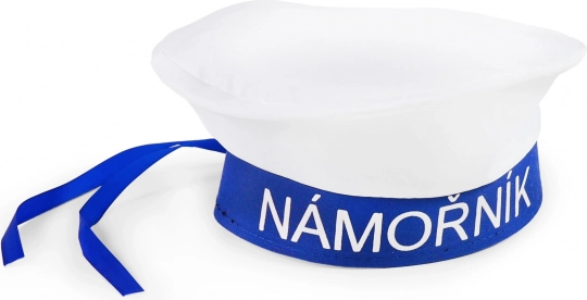 Kindermatrozenpet met satijnen lint