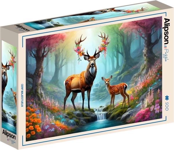 Alipson puzzel Majestueuze hert 500 stukjes