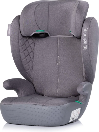 Chipolino autostoel Cyber i-Size 100–150 cm platinum