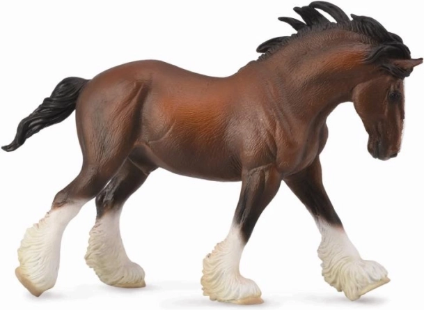 Clydesdale-hengst bruinschimmel – verzamelfiguur COLLECTA