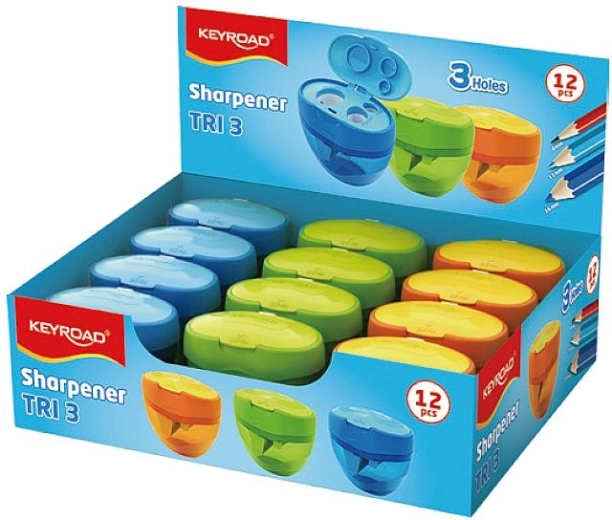 Keyroad Tri Plus puntenslijper met grote opvangcontainer