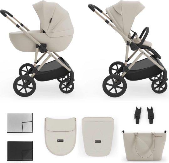 Kinderkraft combikinderwagen 2-in-1 Prime 3 sand dune