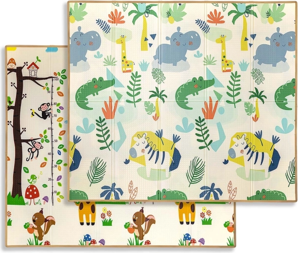 Milly Mally opvouwbare schuim speelmat Play savanna and tree t1