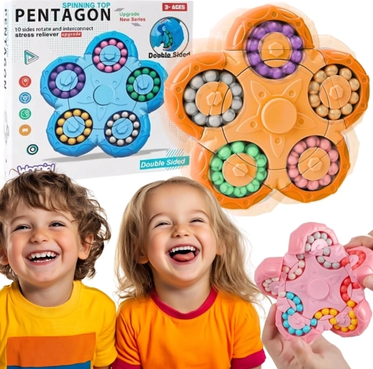 Woopie dubbelzijdige antistress-draai- en logische puzzel