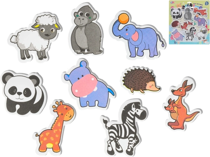 Schuimdieren voor in bad – set met zeethema, 9 stuks